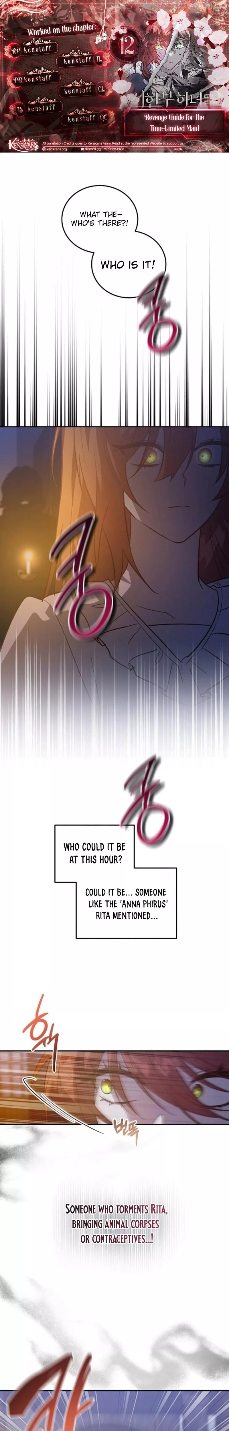 Read A Revenge Guide for the Terminally Ill Maid Chapter 12 Online