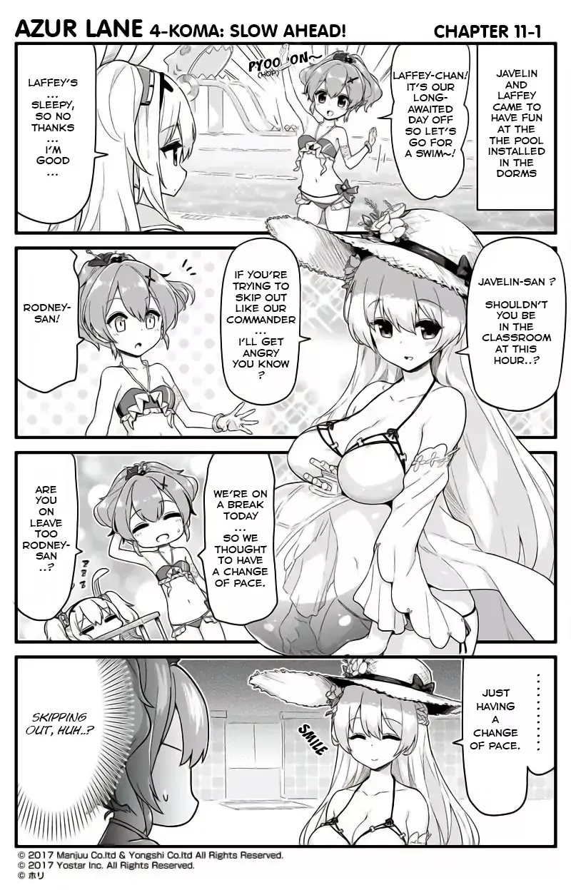 Read Azur Lane 4-koma: Slow Ahead Chapter 11 Online