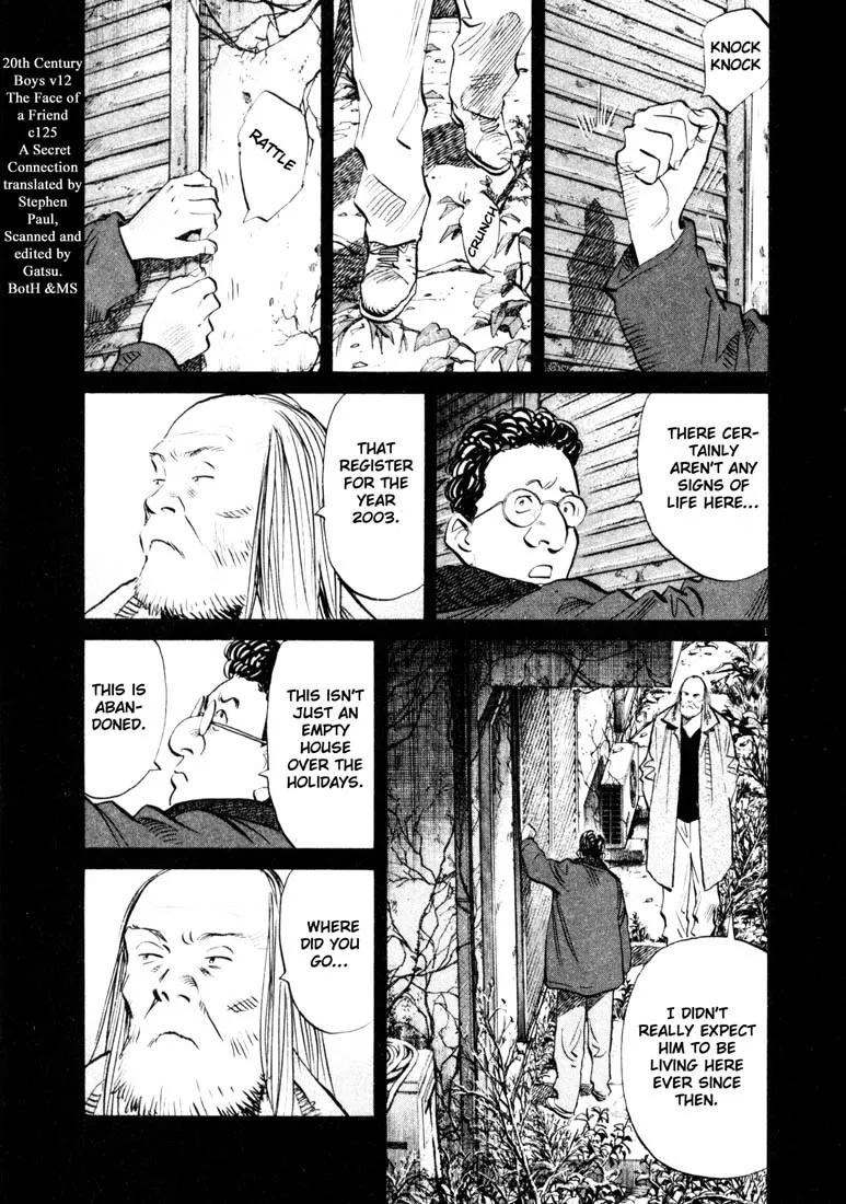 Read 20th Century Boys Chapter 125 - A Secret Connection Online