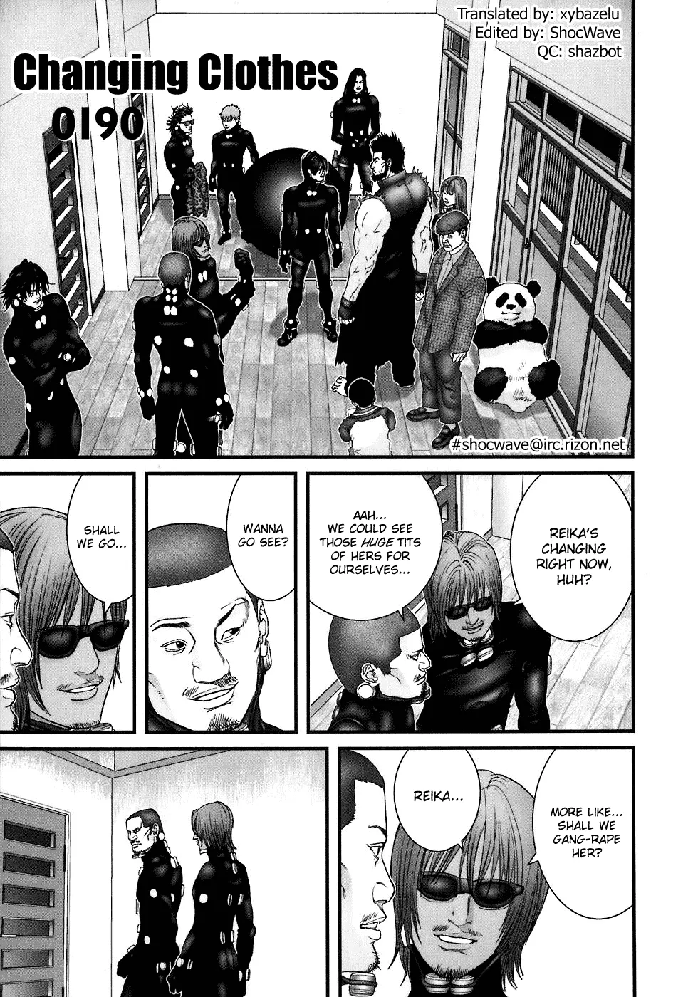 Read Gantz Chapter 190 - Changing Clothes Online