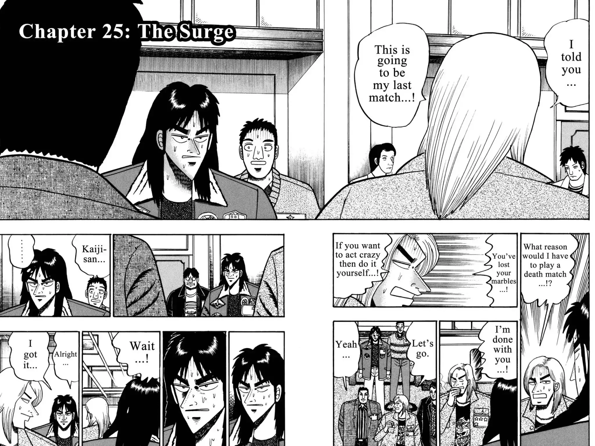 Read Gambling Apocalypse Kaiji – Kaiji Part 1 Chapter 25 - The Surge Online
