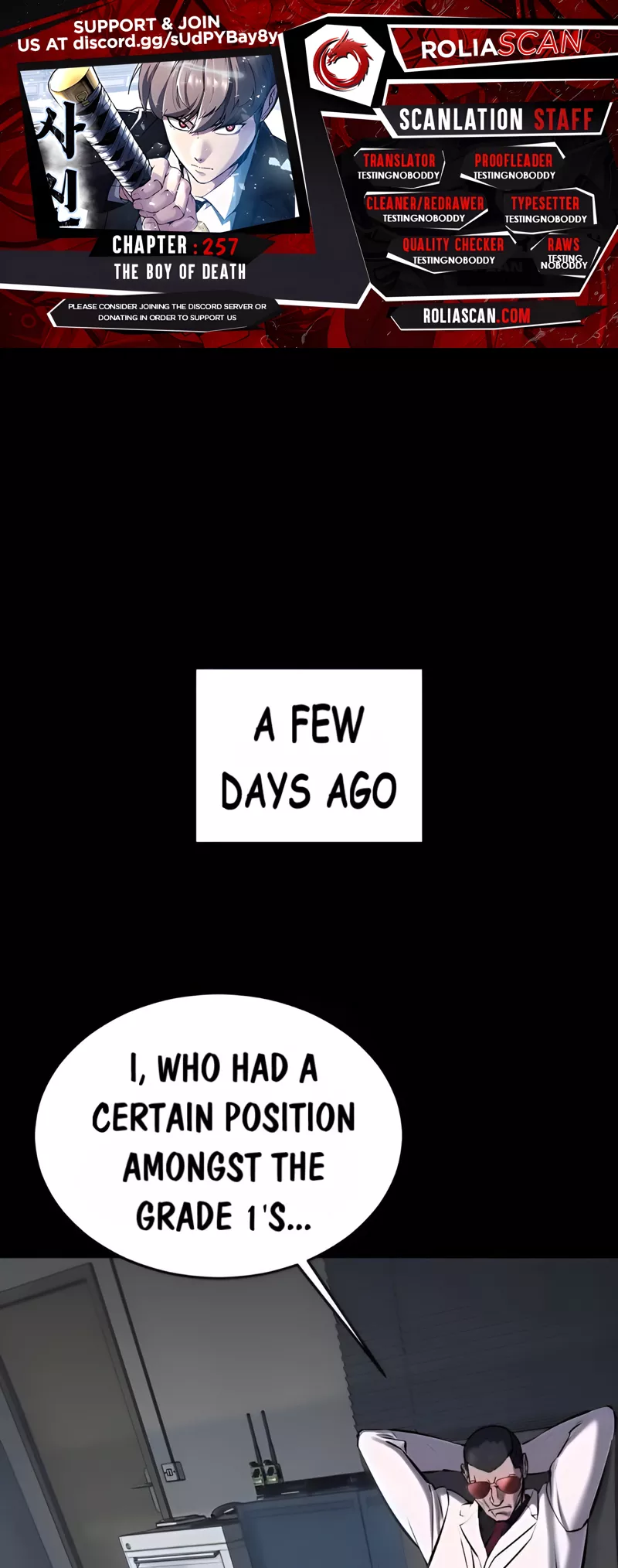 Read The Boy of Death Chapter 257 Online