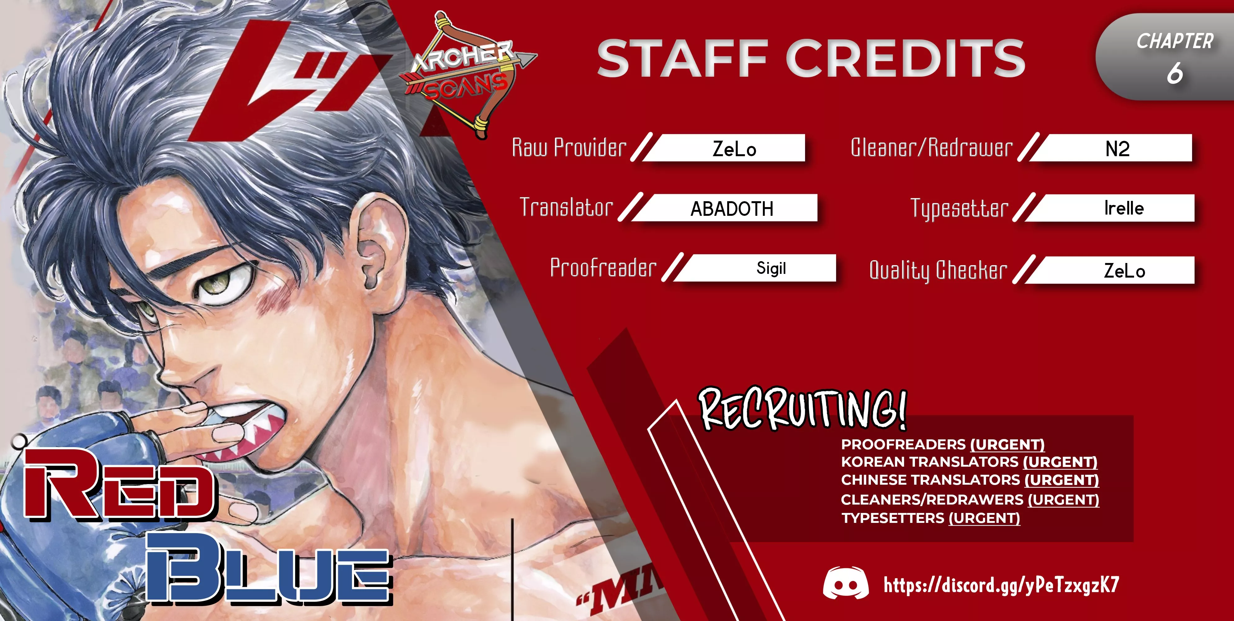 Read Red Blue Chapter 6 - To the World of Martial Arts Online