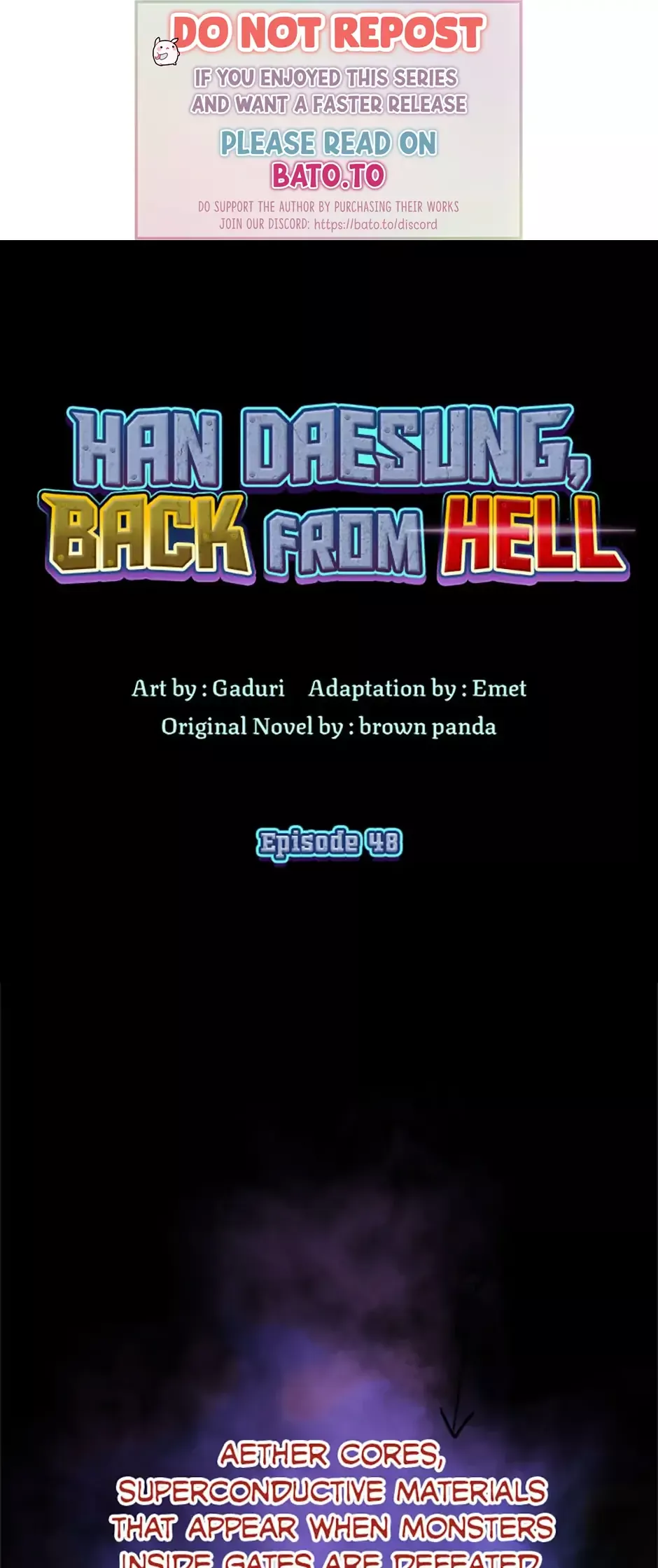 Read Han Daesung, Back From Hell Chapter 48 Online
