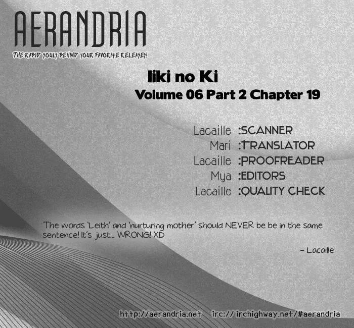 Read Iiki no Ki Chapter 24 Online
