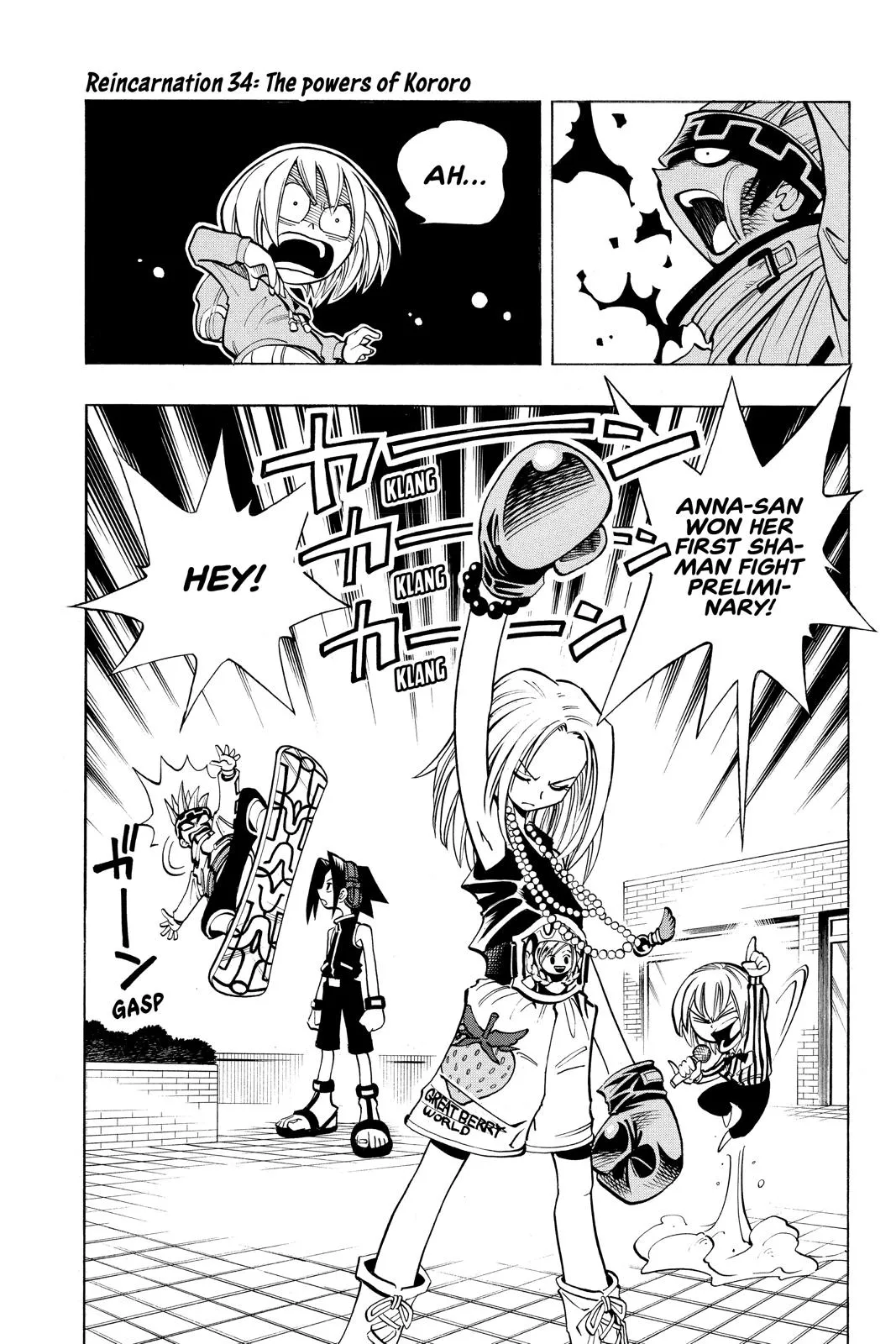 Read Shaman King Chapter 34 Online