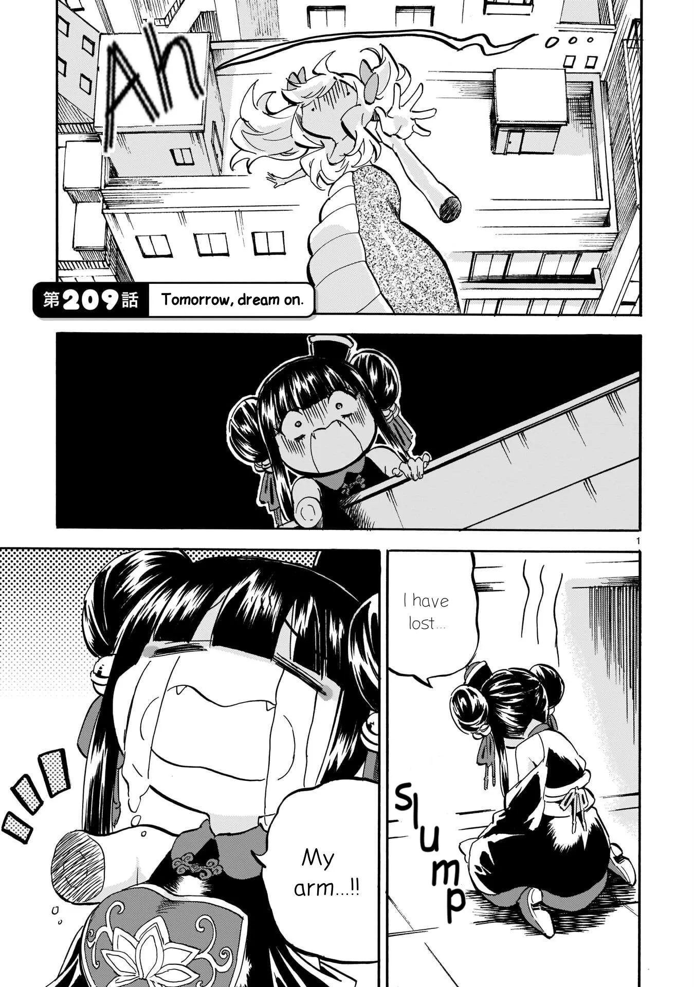 Read Jashin-chan Dropkick Chapter 209 - Tomorrow,  dream on. Online