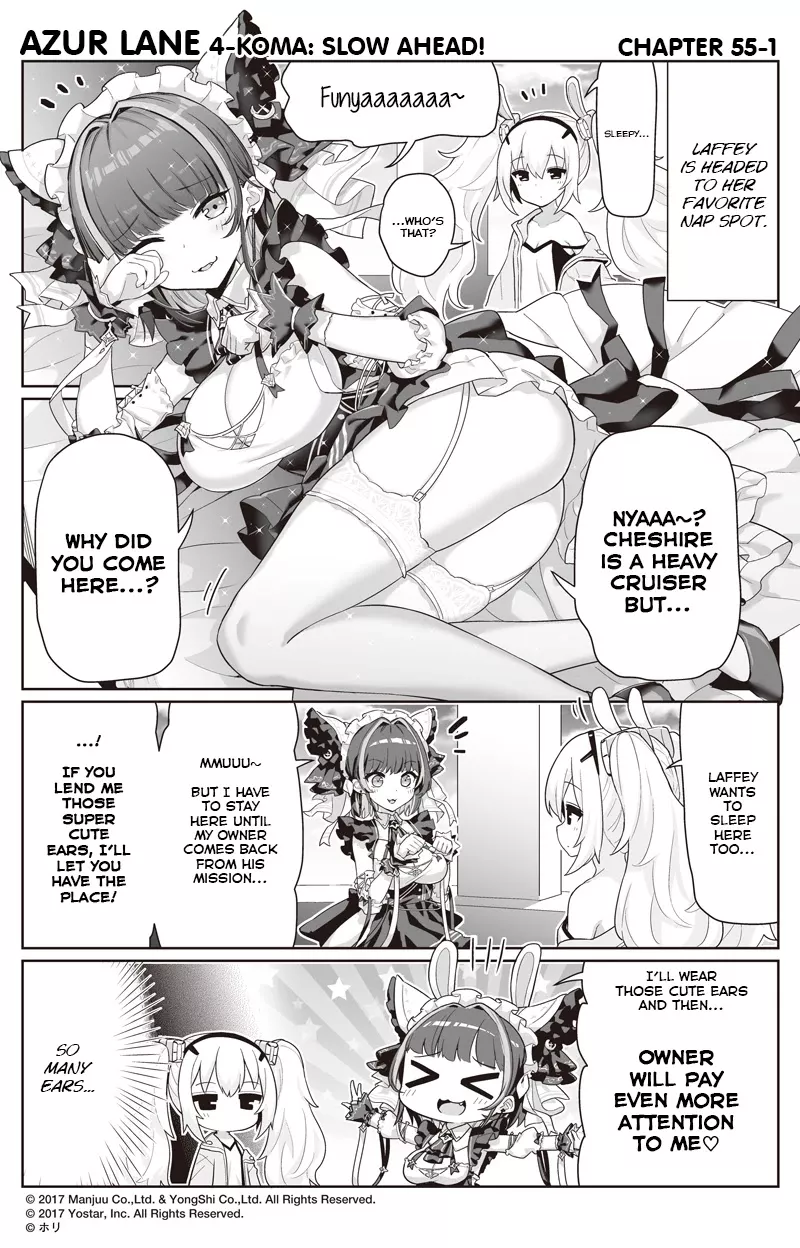 Read Azur Lane 4-koma: Slow Ahead Chapter 55 Online