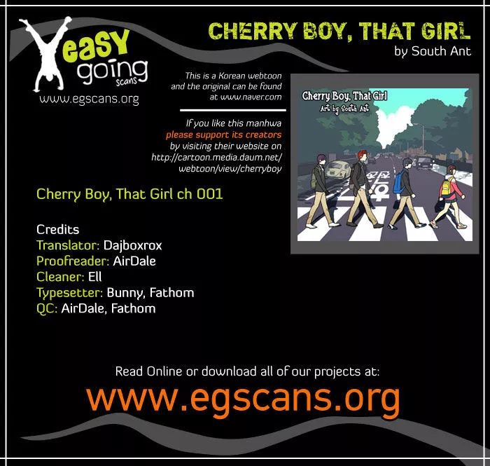 Read Cherry Boy, That Girl Chapter 1 Online