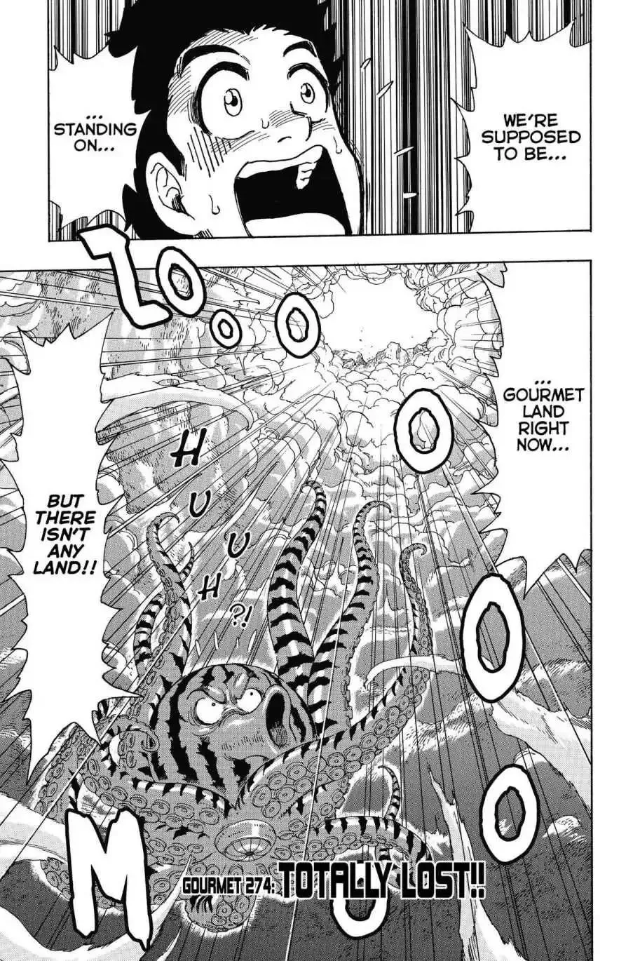 Read Toriko Chapter 274 - Vol.31 Gourmet 274: Totally Lost!! Online