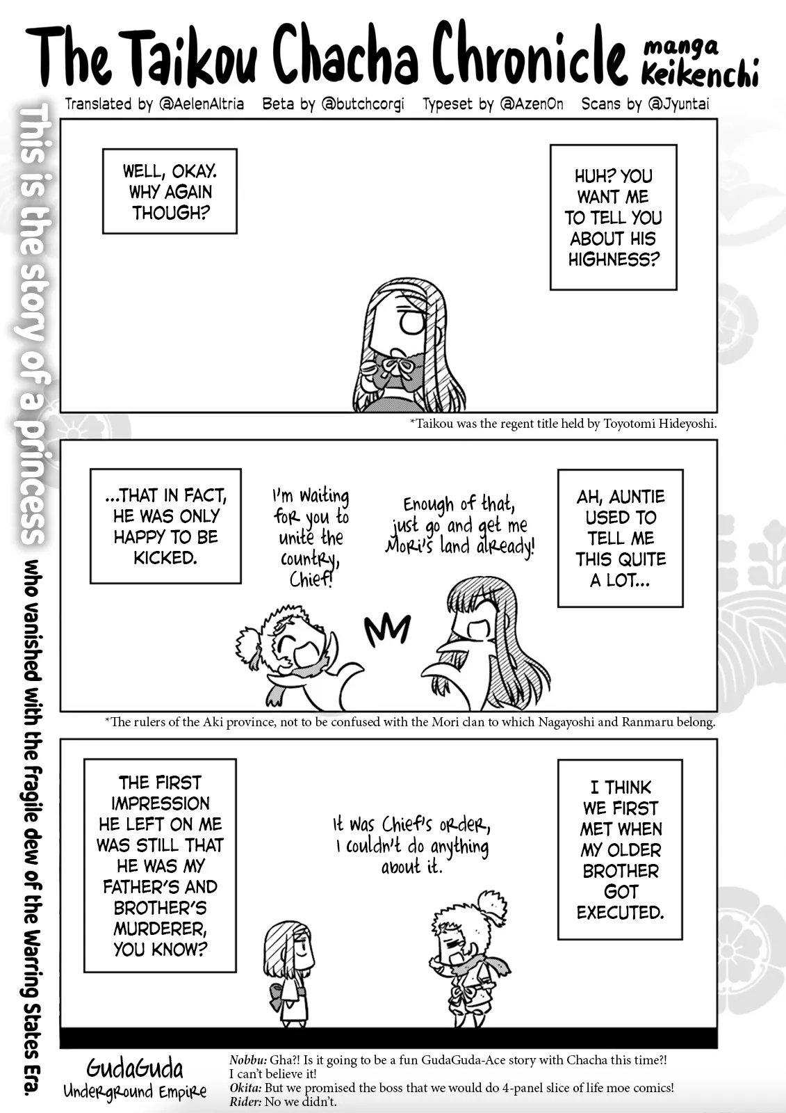 Read Gudaguda Ace RE Chapter 4 - The Taikou Chacha Chronicle Online