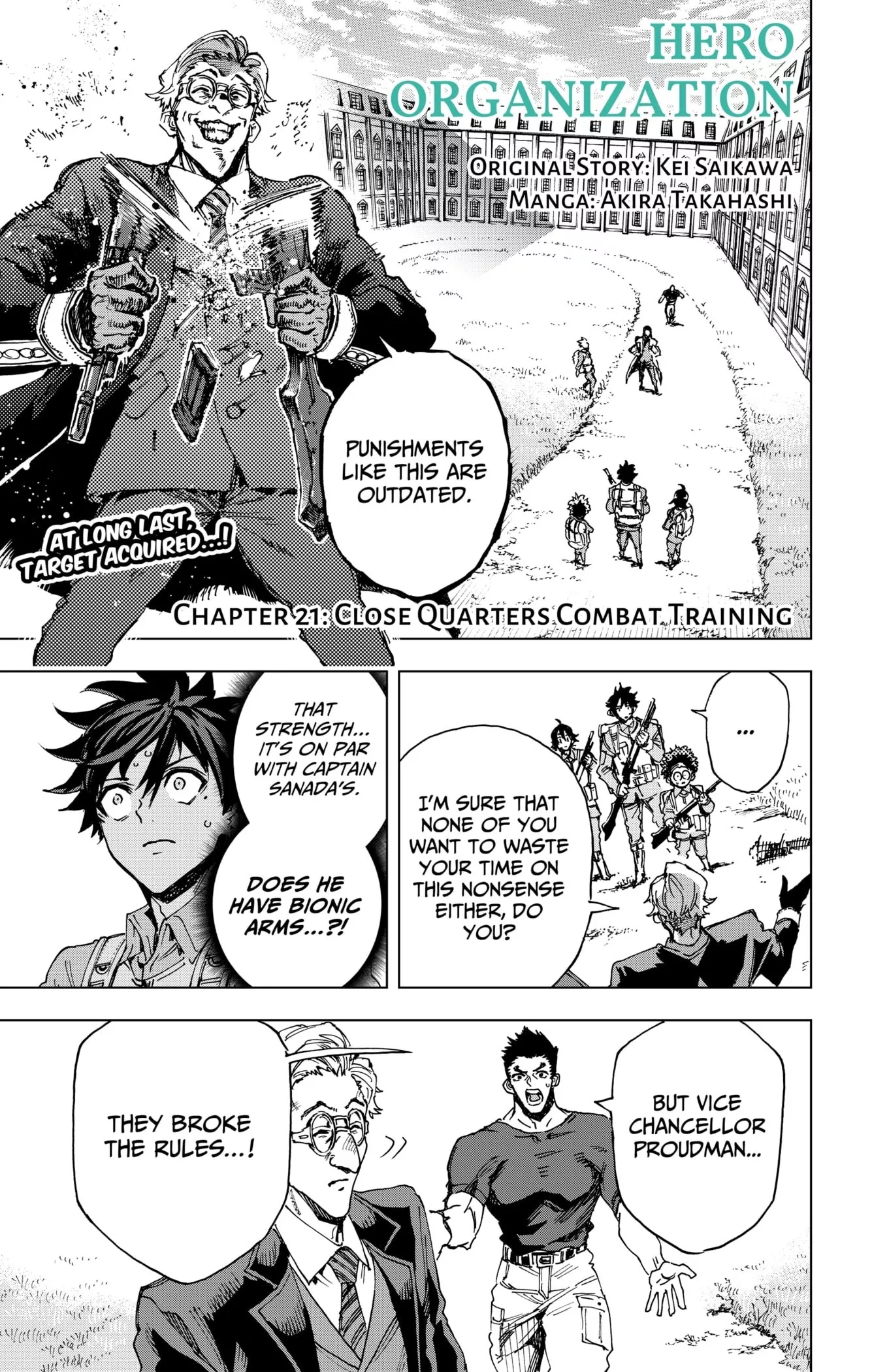 Read Hero Organization Chapter 21 - CLOSE QUARTERS COMBAT TRAINING Online
