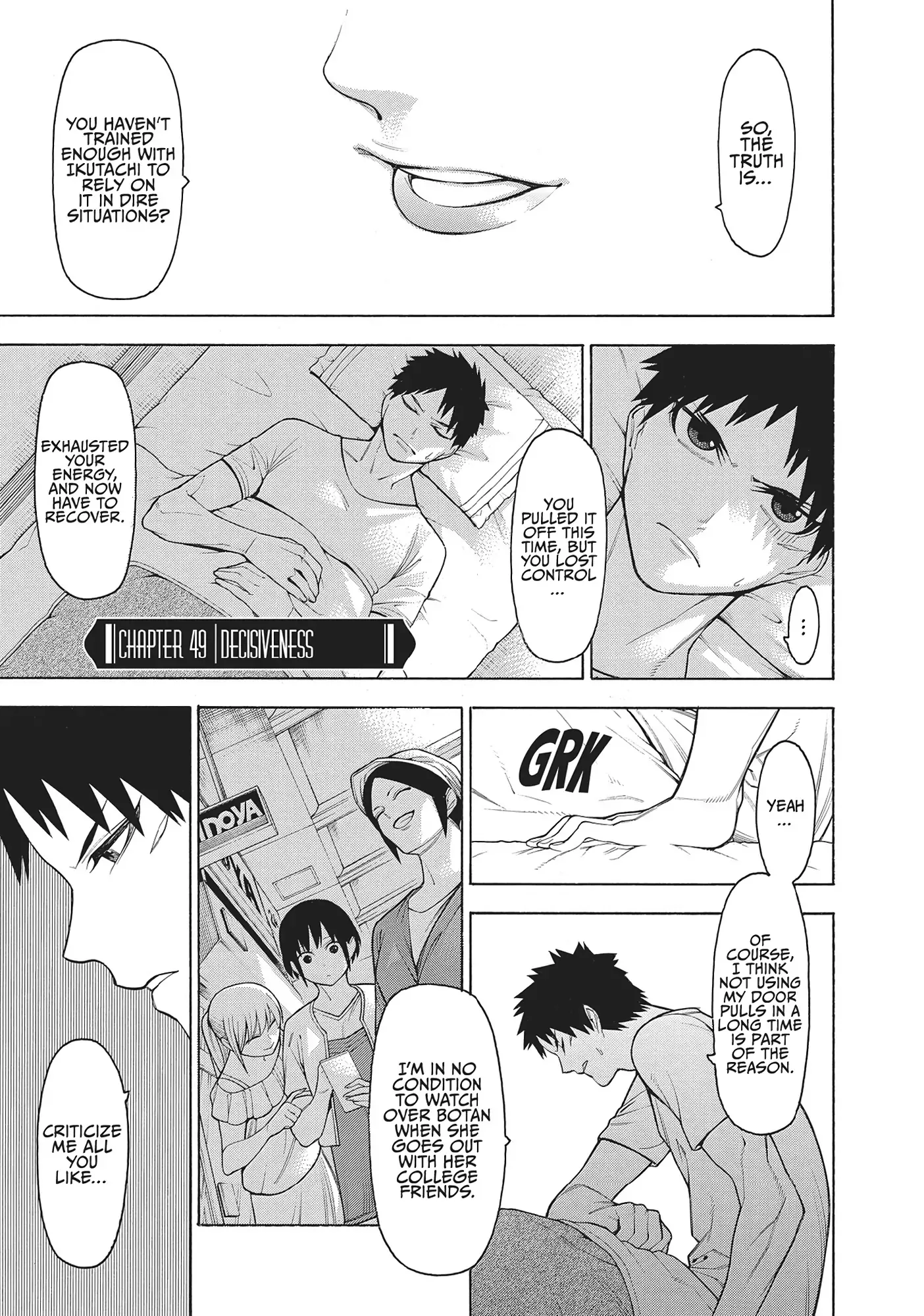 Read Malevolent Spirits: Mononogatari Chapter 49 - Decisiveness Online