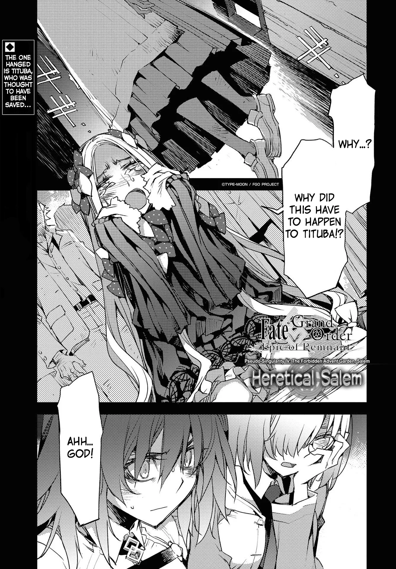 Read Fate/Grand Order -Epic of Remnant- Pseudo-Singularity IV: The Forbidden Advent Garden, Salem – Heretical Salem Chapter 15 - The First Knot - 5 Online