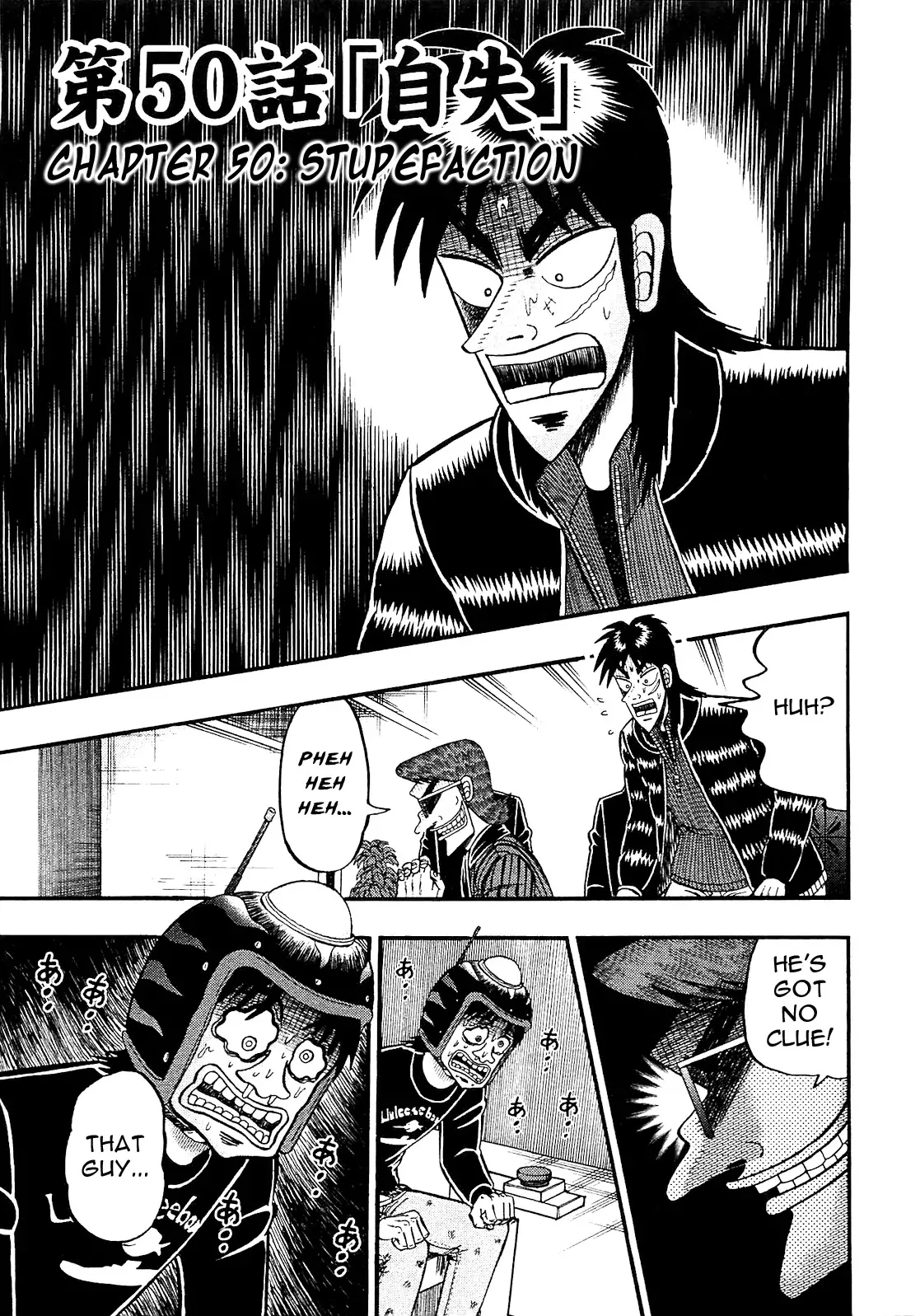 Read Gambling Outcast Kaiji: The Kazuya Arc – Kaiji Part 4 Chapter 50 - Stupefaction Online