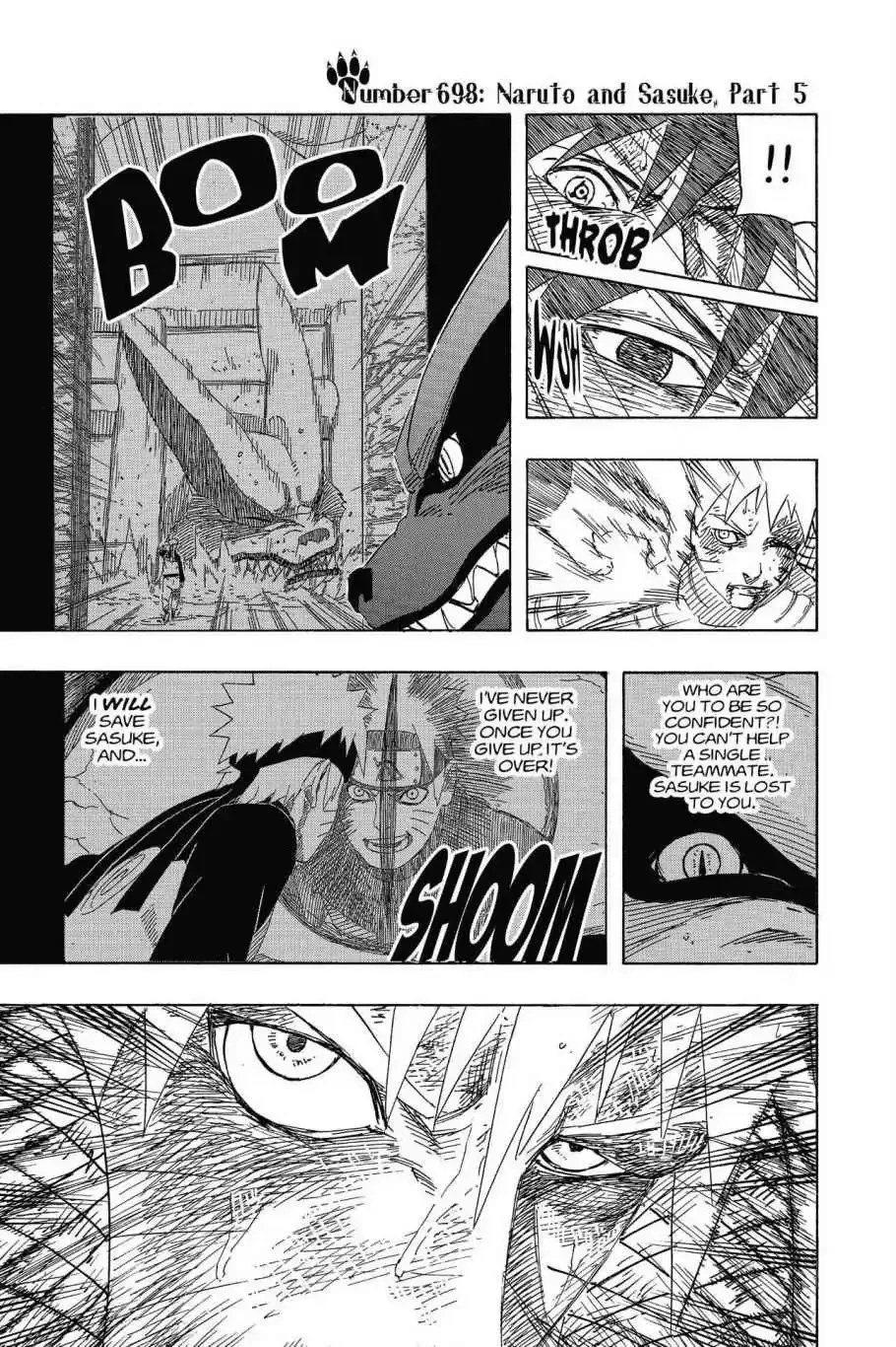 Read Naruto Chapter 698 - Naruto And Sasuke (Part 5) Online