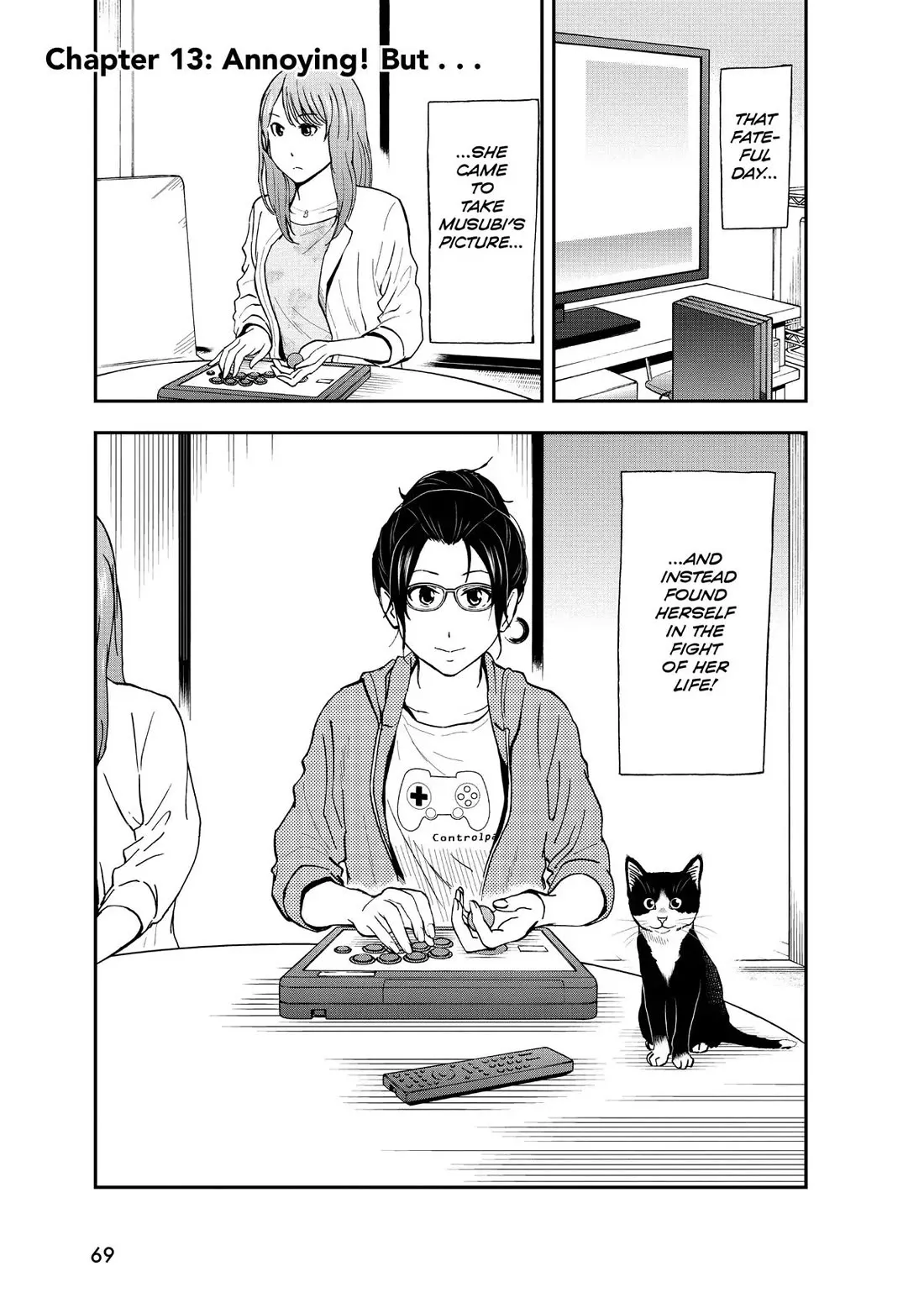 Read A Gamer Living with a Cat Chapter 13 - Annoying! But... Online