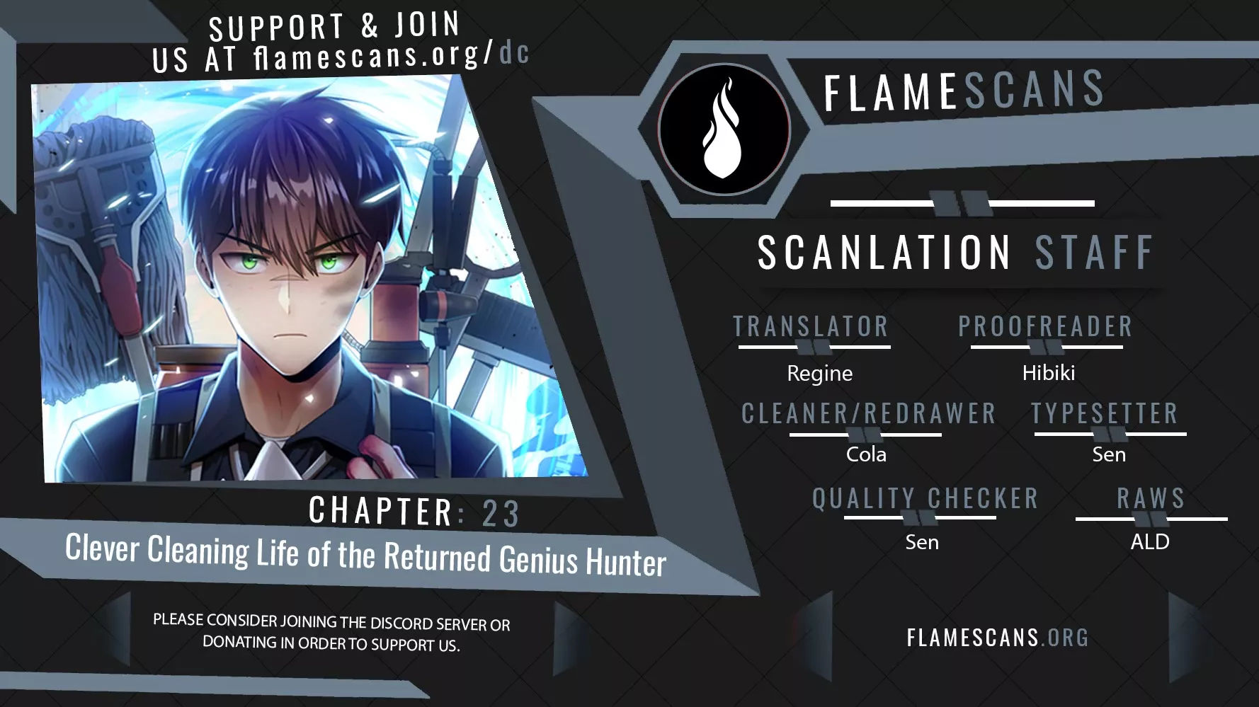 Read Clever Cleaning Life Of The Returned Genius Hunter Chapter 23 Online