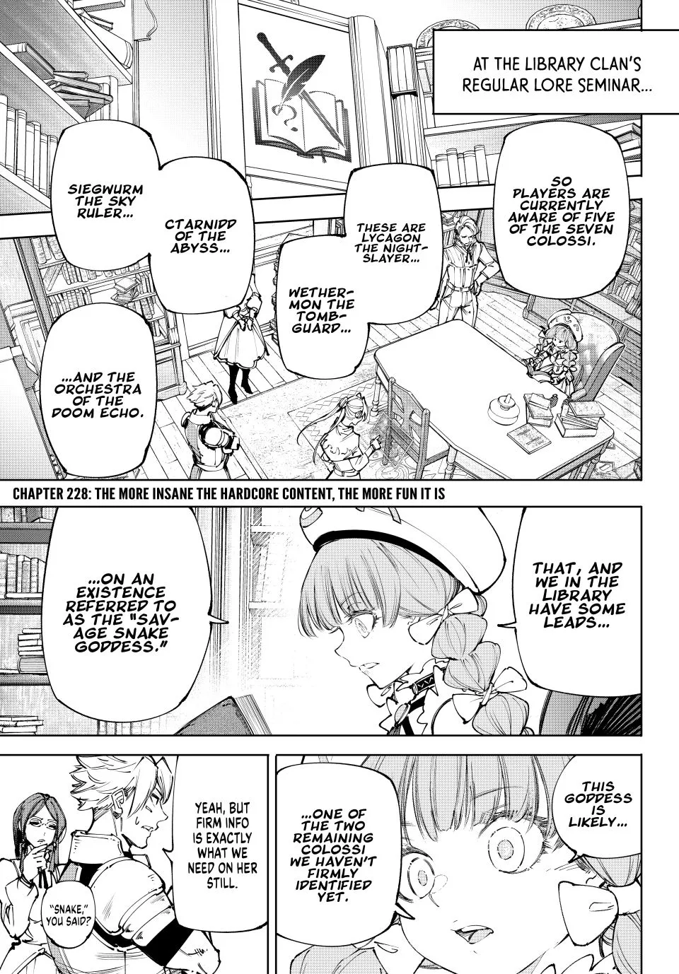 Read Shangri-La Frontier ~Kusoge Hunter, Kamige ni Idoman to su~ Chapter 228 Online