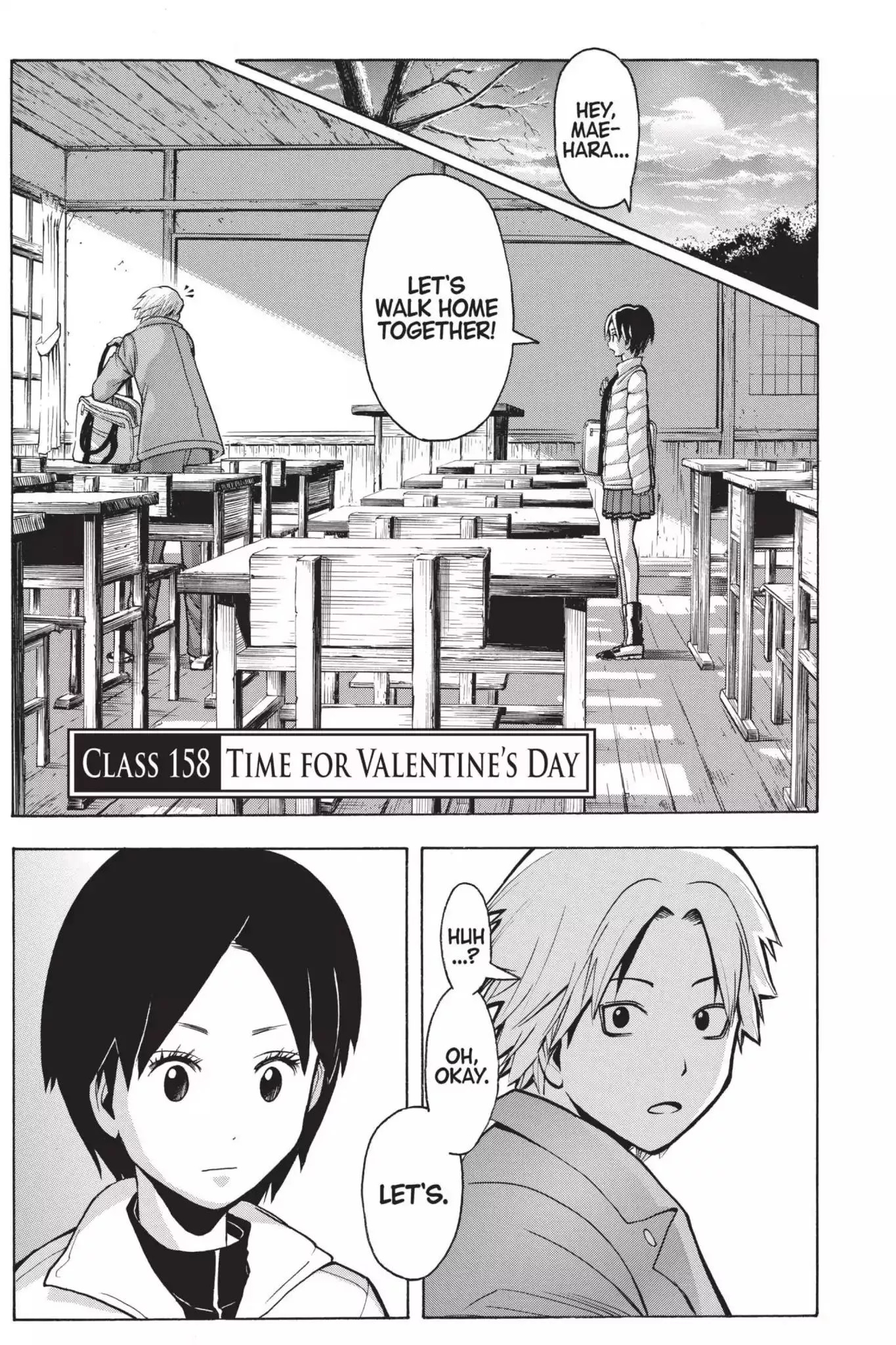 Read Ansatsu Kyoushitsu Chapter 158 - Vol.18 CLASS 158: Time for Valentine's Day Online