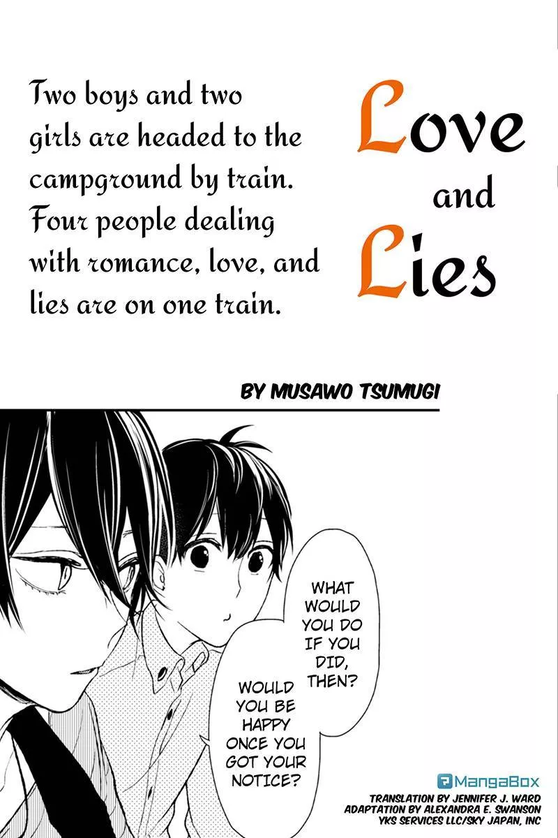 Read Koi to Uso Chapter 28 - Nisaka and Takasaki Online