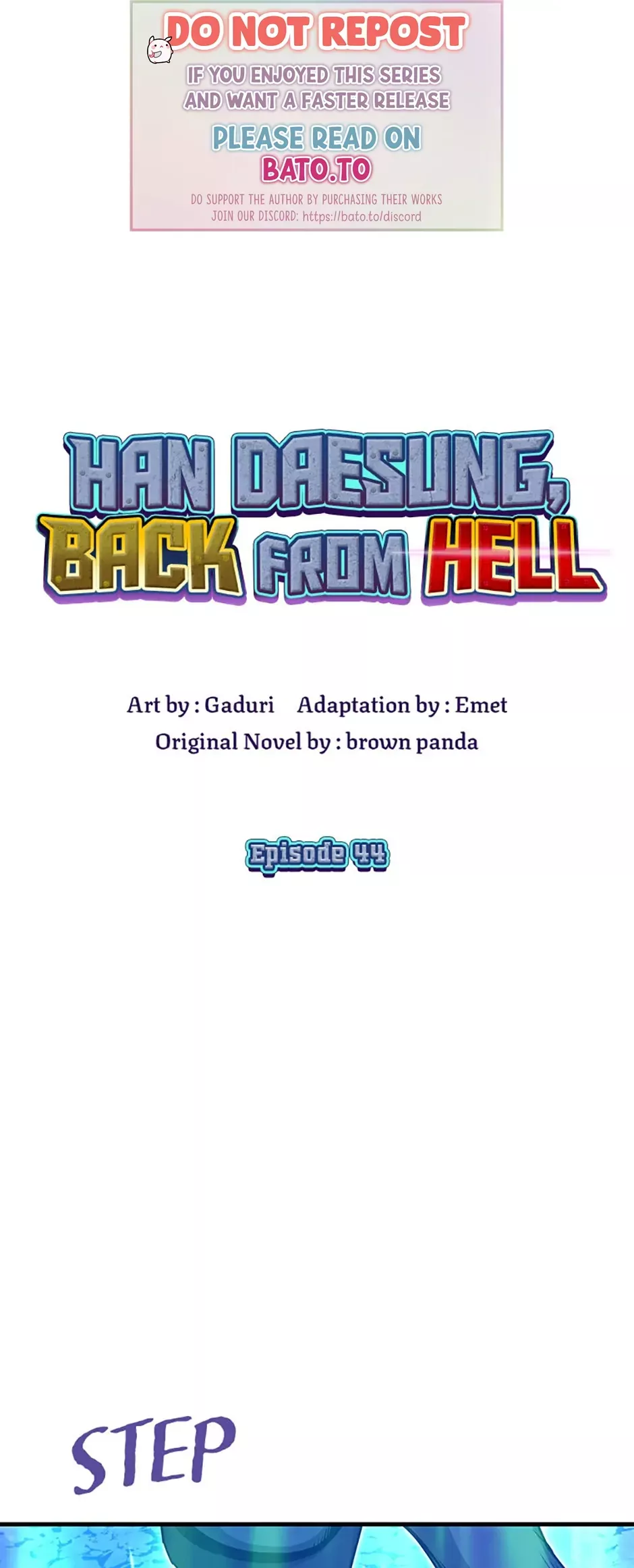 Read Han Daesung, Back From Hell Chapter 44 Online