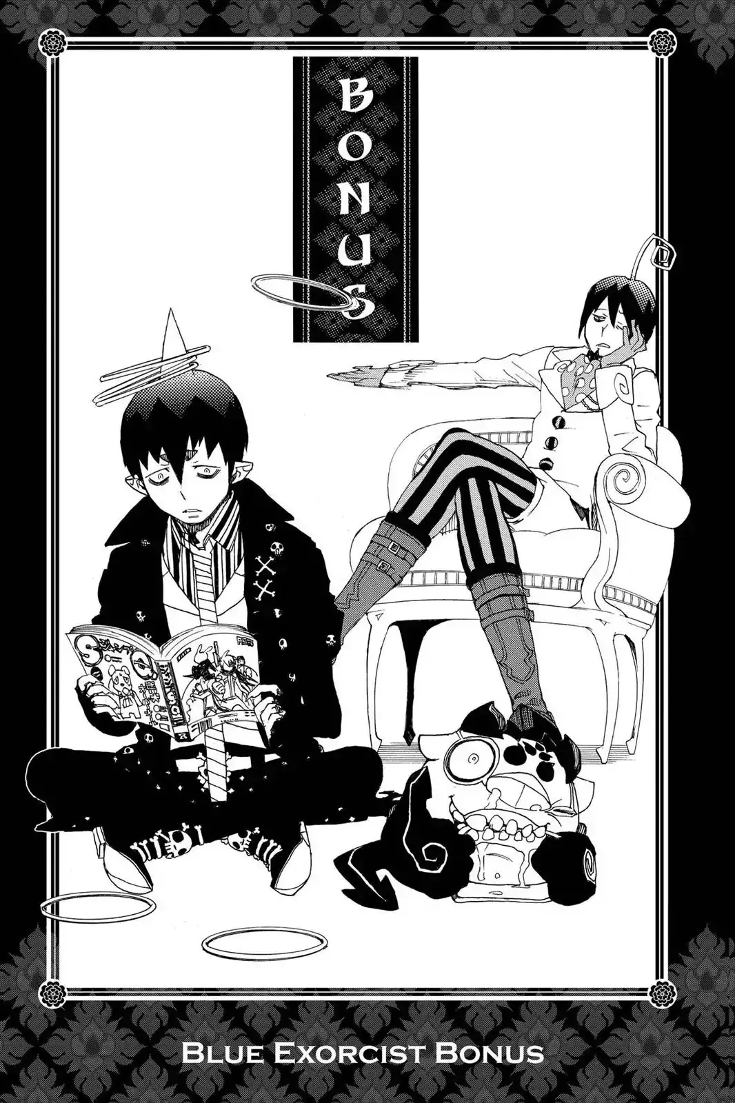 Read Ao no Exorcist Chapter 15.5 - 4 Panel Comics (3) Online