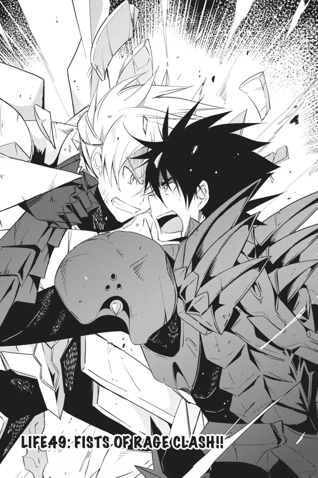 Read High School DxD Chapter 49 - Fists of Rage Clash!! Online