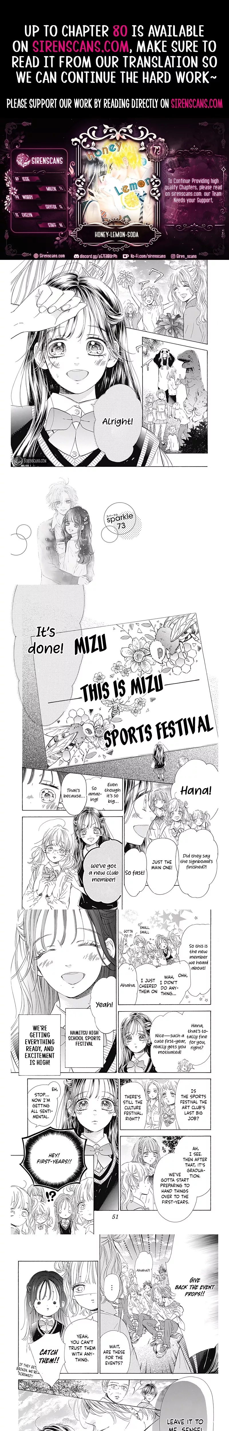 Read Honey Lemon Soda Chapter 73 Online