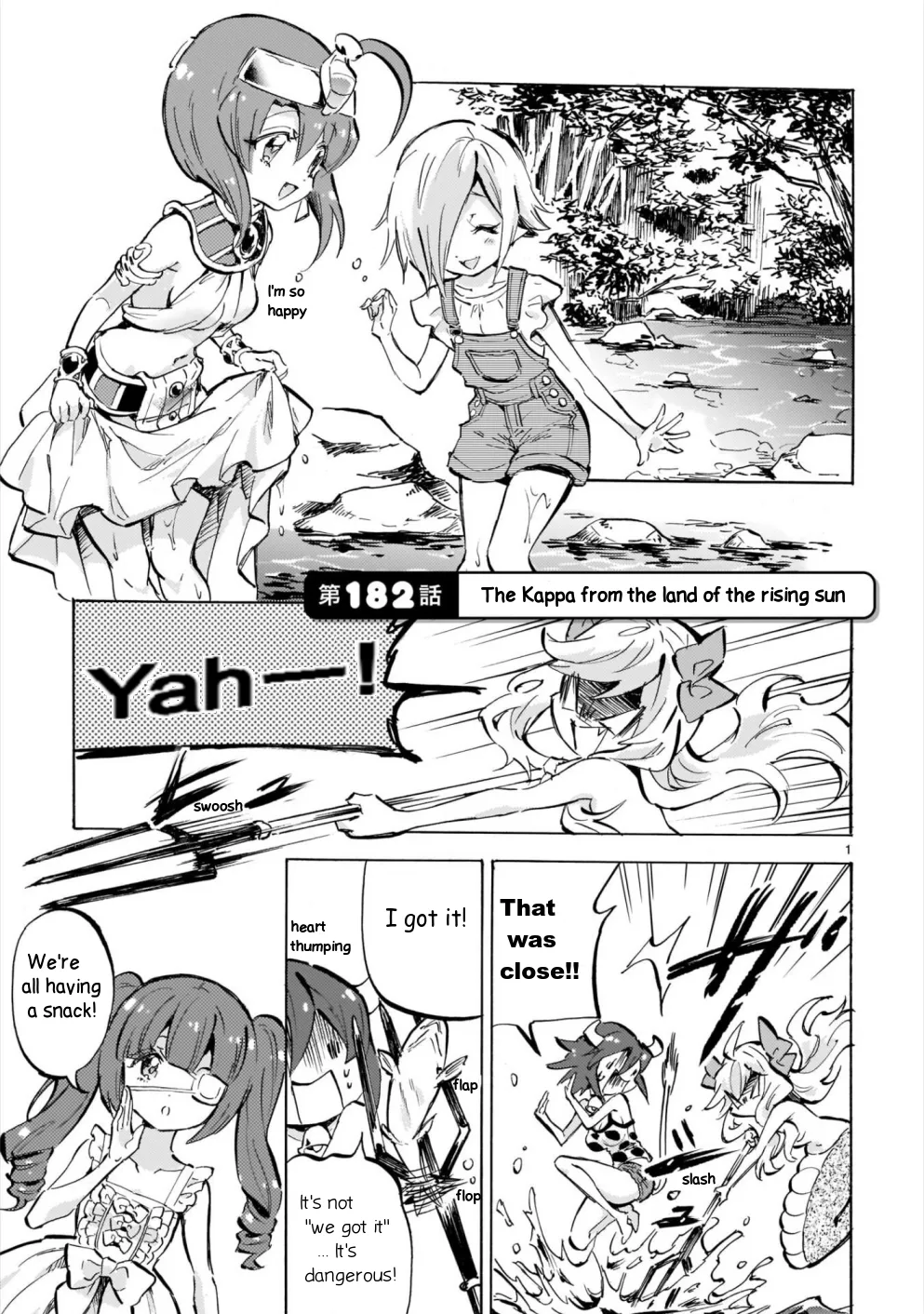 Read Jashin-chan Dropkick Chapter 182 - The Kappa from the land of the rising sun Online