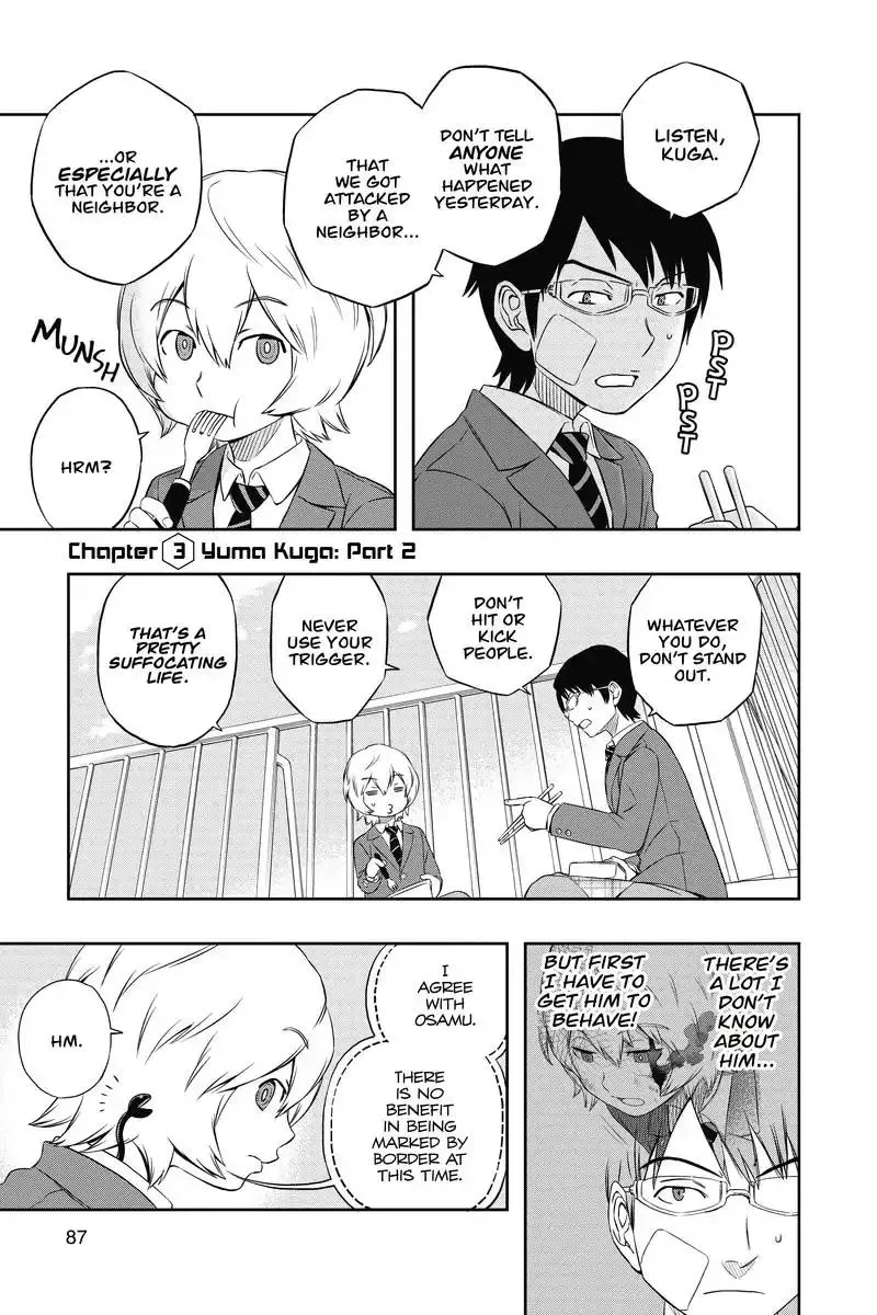 Read World Trigger Chapter 3 - Yuma Kuga: Part 2 Online