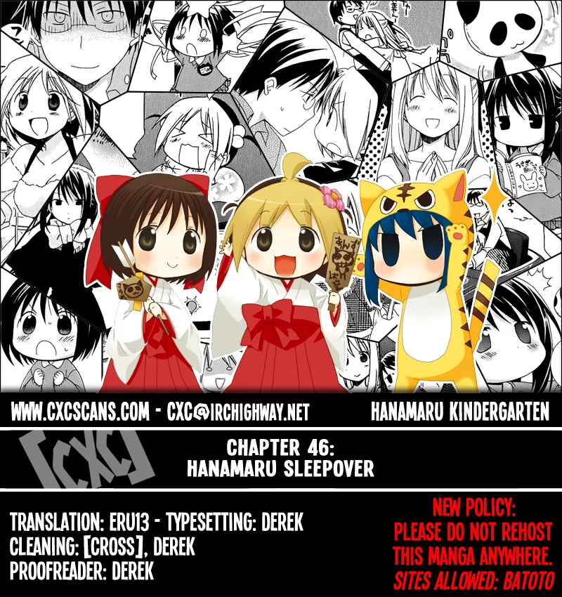 Read Hanamaru Youchien Chapter 46 - Hanamaru Sleepover Online
