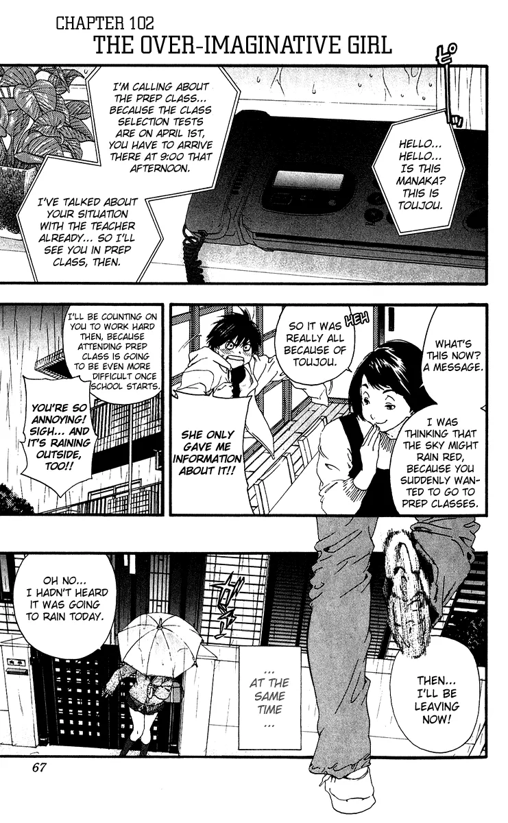 Read Ichigo 100% Chapter 102 - The Over-Imaginative Girl Online