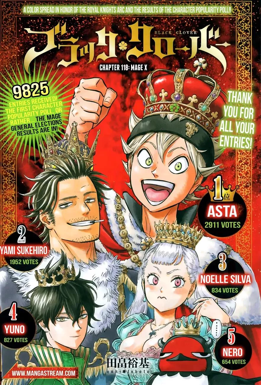 Read Black Clover Chapter 118 - Mage X Online