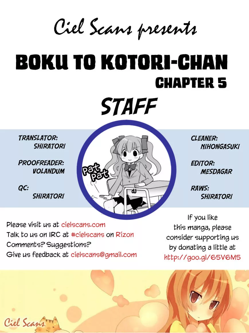 Read Boku to Kotori-chan Chapter 5 Online