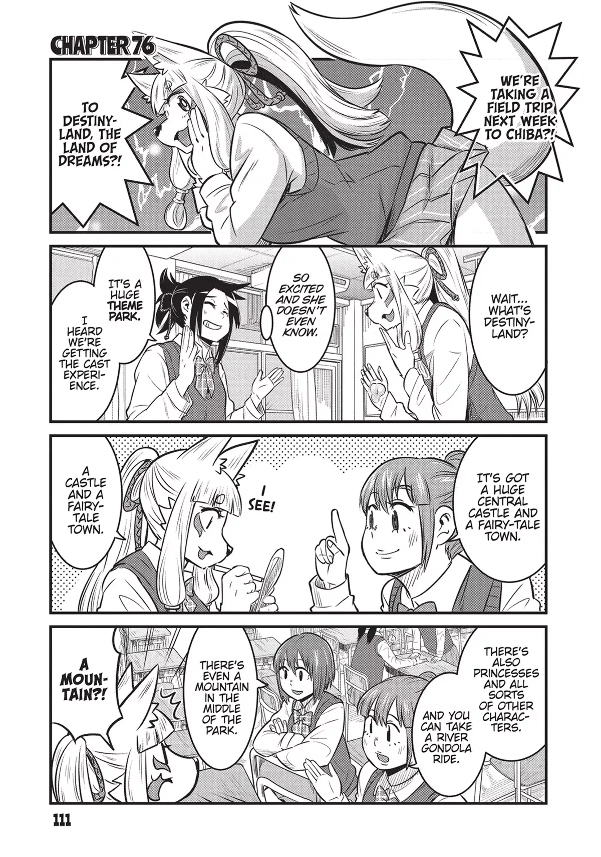 Read Oinari JK Tamamo-chan! Chapter 76 Online