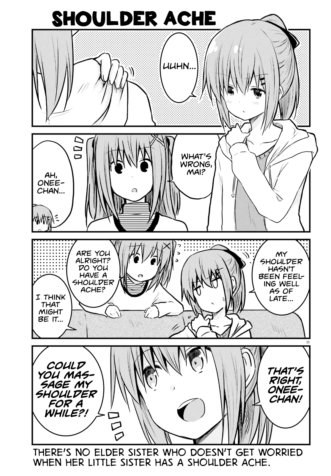 Read Siscon Oneechan to Kinishinai Imouto Chapter 10 - Siscon Elder Sister and Massage Online