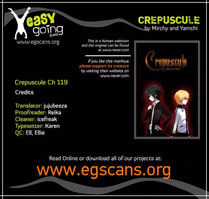 Read Crepuscule (Yamchi) Chapter 119 - Elegy Flowers (11) Online