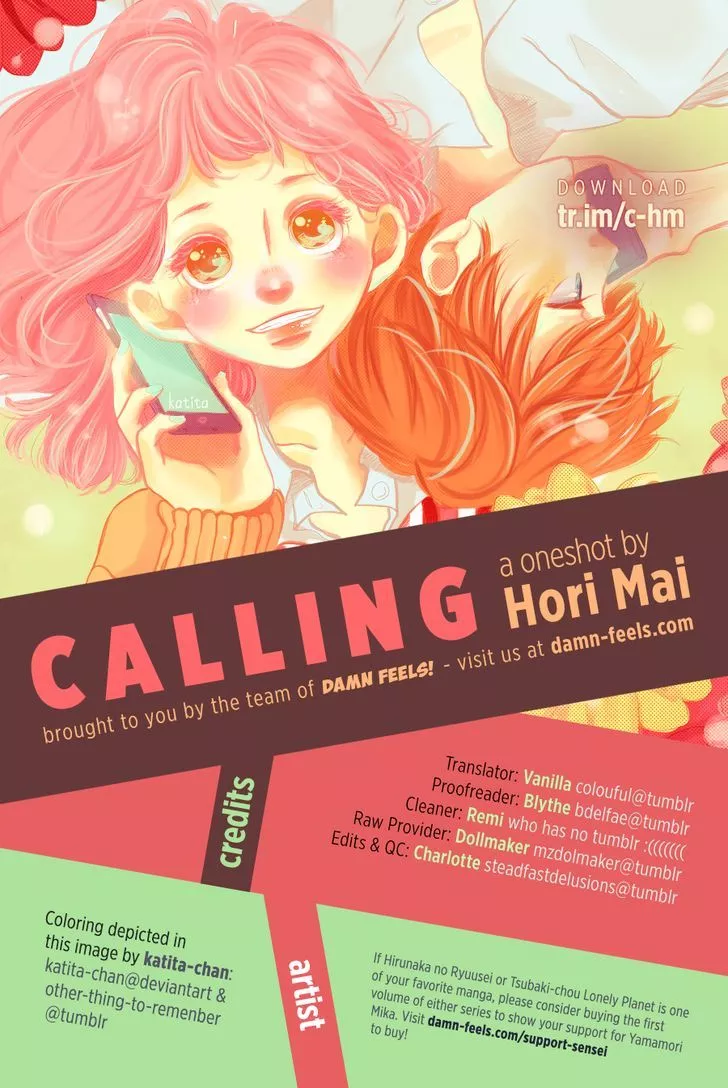 Read Calling (HORI Mai) Chapter 1 - Oneshot Online