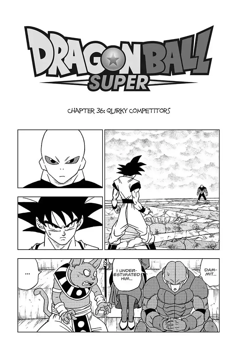 Read Dragon Ball Super Chapter 36 - Quirky Competitors Online