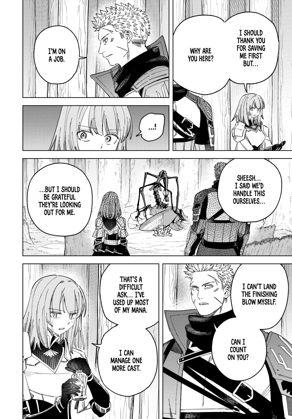 Read The Witch and the Mercenary Chapter 40.2 Online