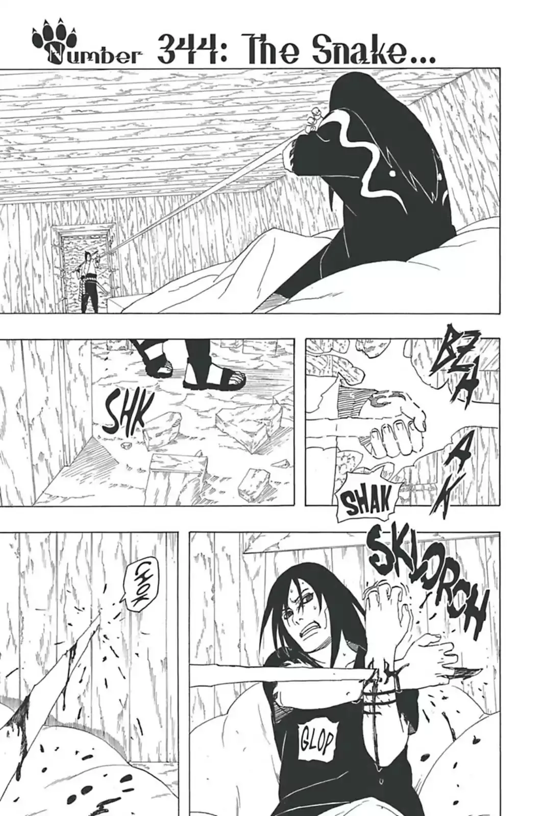 Read Naruto Chapter 344 - The Snake... Online