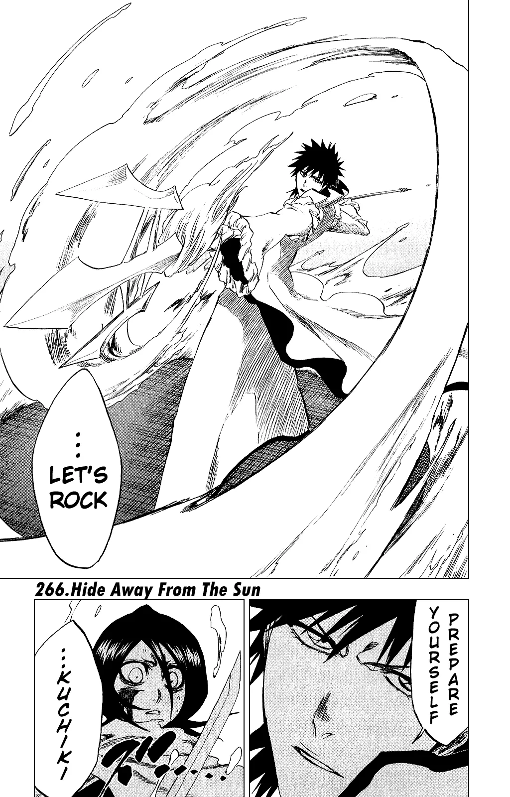 Read Bleach Chapter 266 - Hide Away From The Sun Online