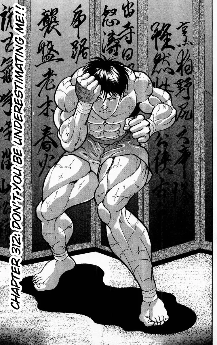 Read Grappler Baki Chapter 312 - Don't You Be Underestimating Me Online