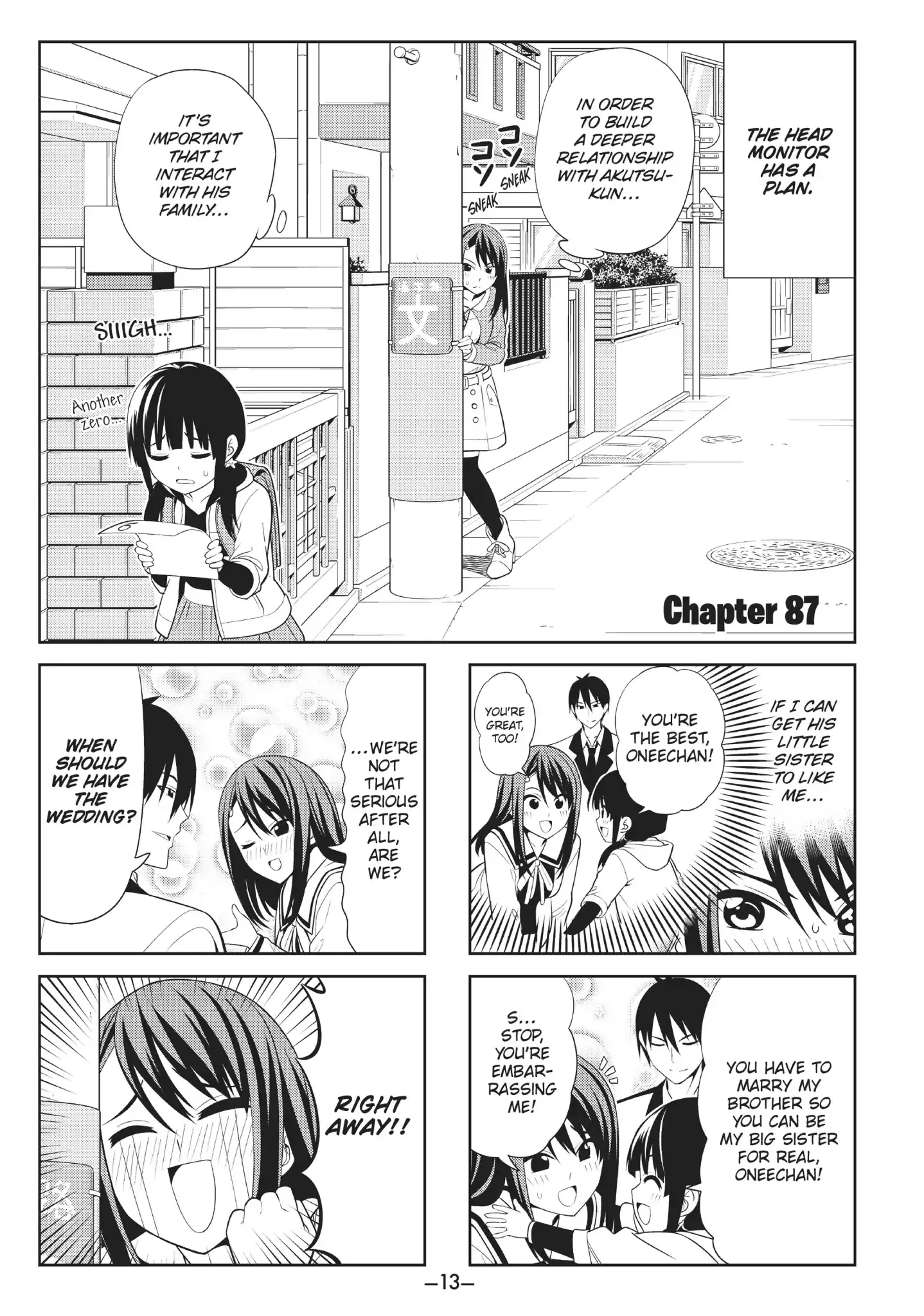 Read Aho Girl Chapter 87 Online