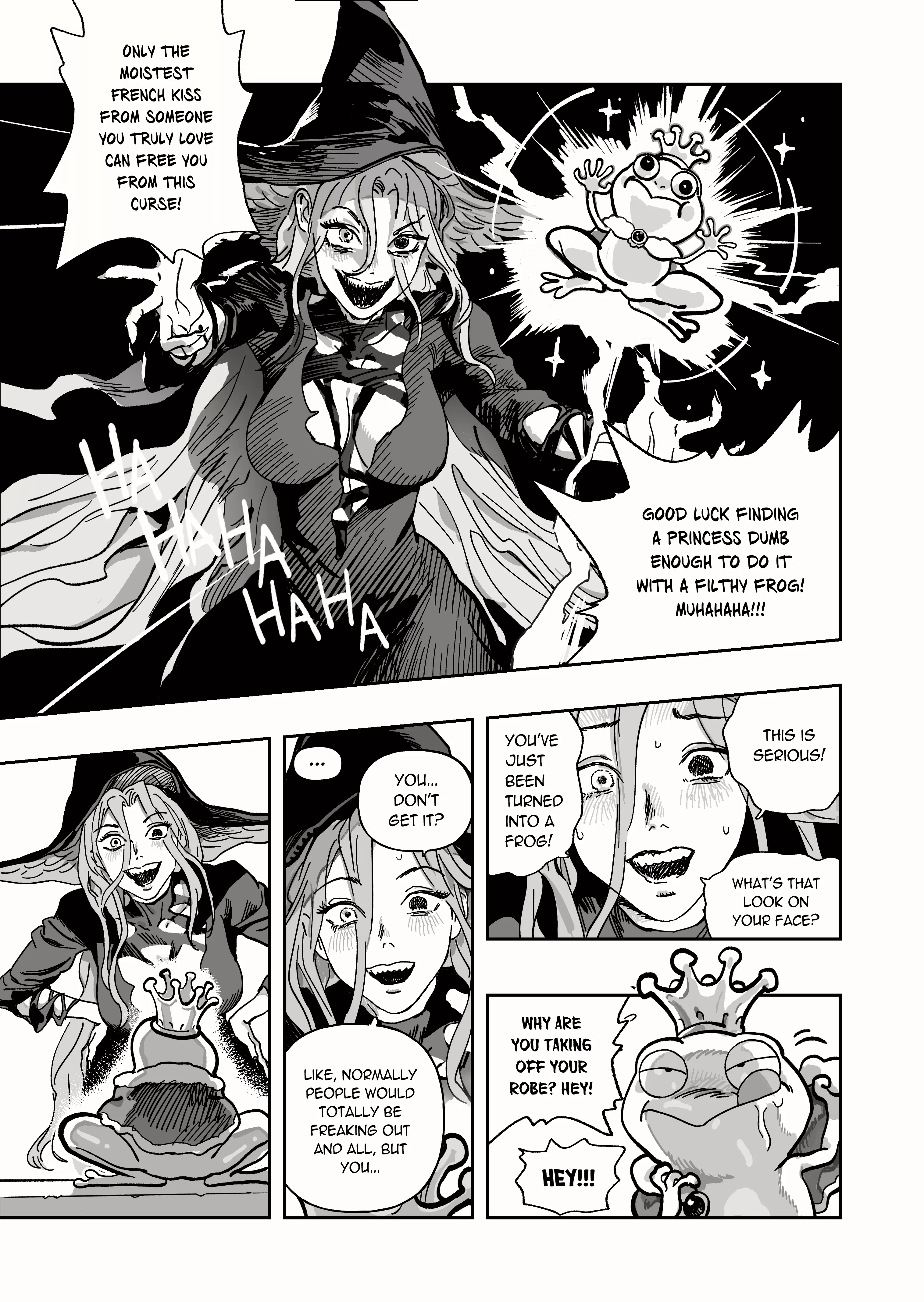 Read Whimsy Whimsy Witch Chapter 1 - The witch and the frog Online