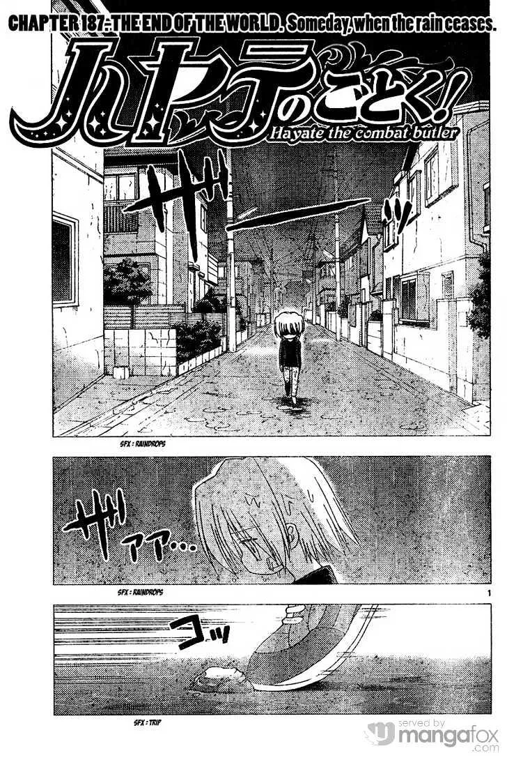 Read Hayate no Gotoku! Chapter 187 - The End of the World (10): Someday, When the Rain Ceases Online