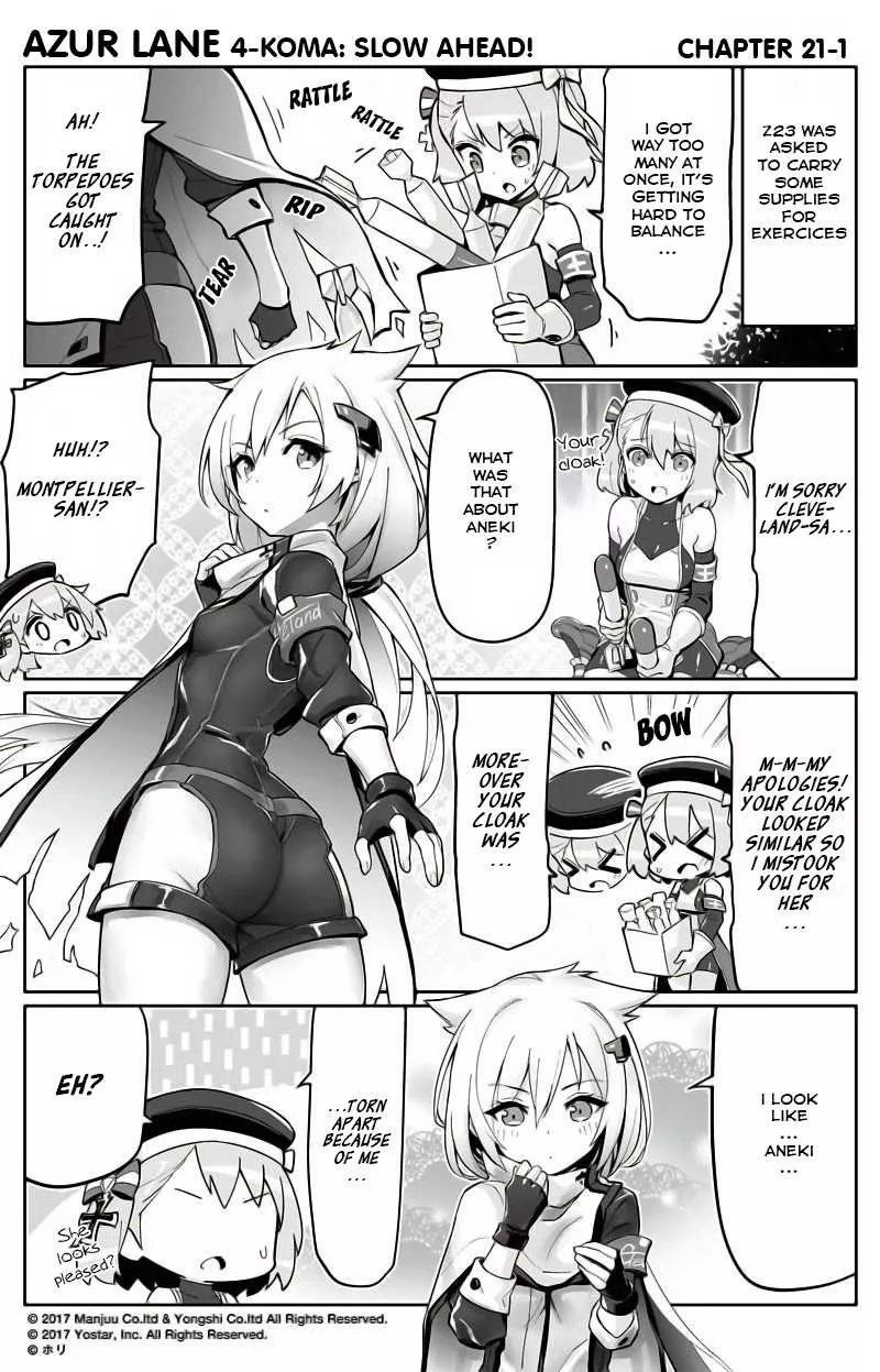 Read Azur Lane 4-koma: Slow Ahead Chapter 21 Online