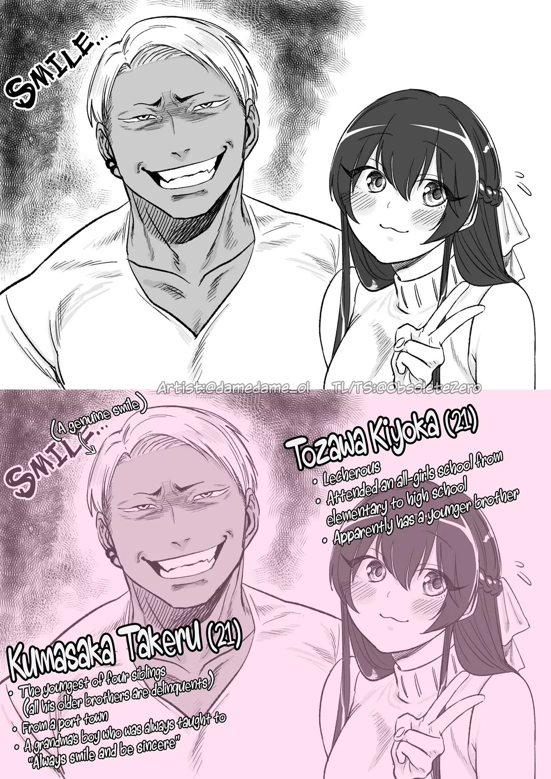 Read Kuma to Usagi wa Tomodachi dewa Irarenai Chapter 7.1 - The names for these two have been decided: Online