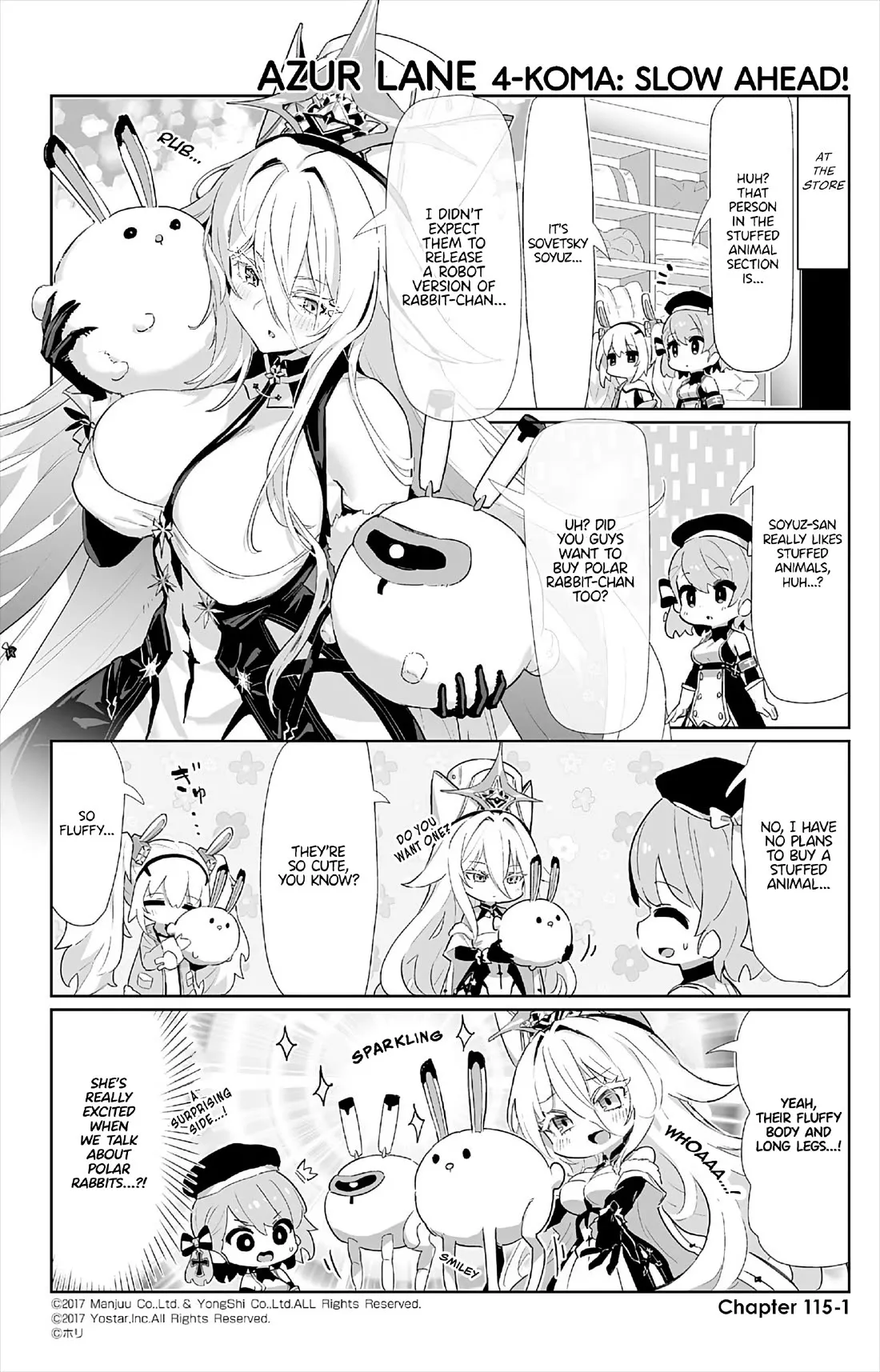 Read Azur Lane 4-koma: Slow Ahead Chapter 115 - Sovetsky Soyuz Online